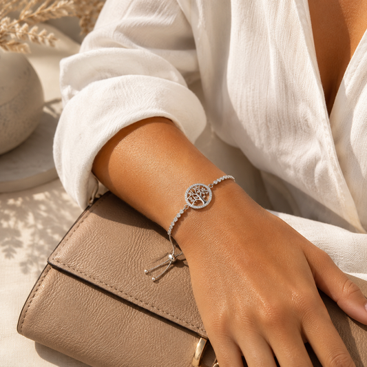 Bracelet Femme Arbre de Vie « Aphrodite » en Argent 925