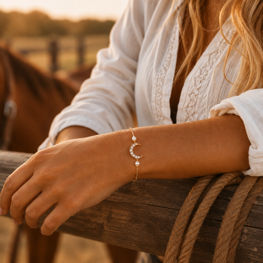 Bracelet Lune d'Or
