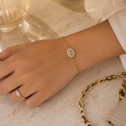Bracelet Opale Africaine