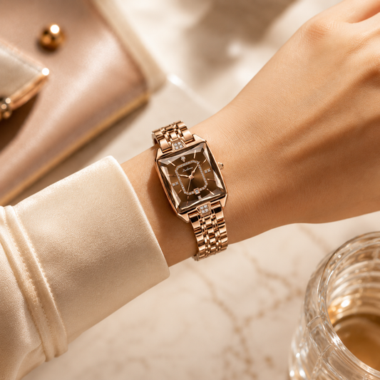 Rose Gold Women's Watch – Modern Elegance and Timeless Refinement