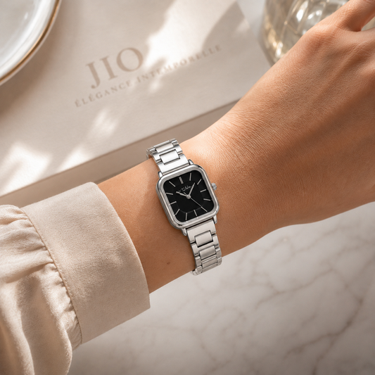 Silver Stainless Steel Women's Watch – Timeless Elegance