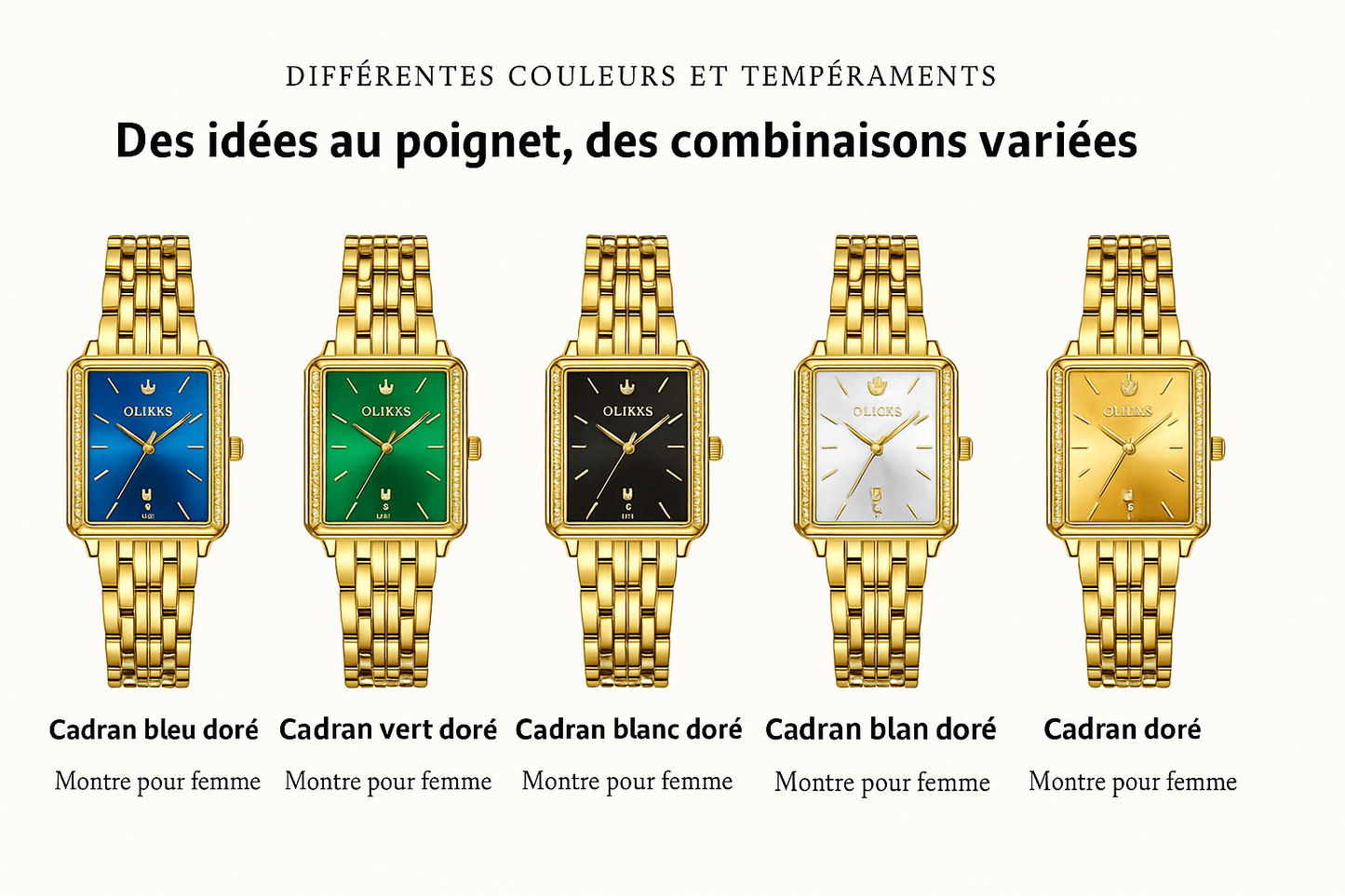 Montre Femme Tendance – Style Minimaliste pour un Look Moderne