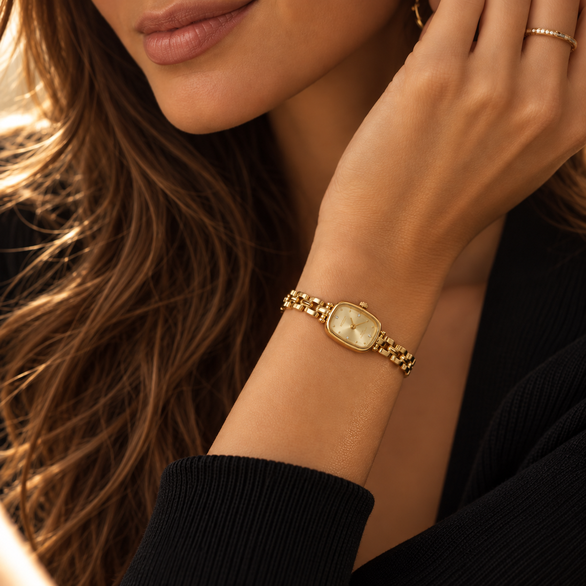 Montre Femme Minimaliste Ovale –  Charme et Style Médiéval