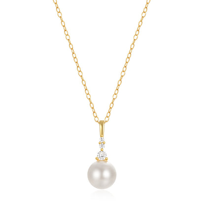Chaîne Femme en ARGENT S925 avec Perle – Élégance Chic & Intemporelle