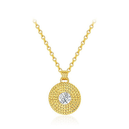 Chaîne en OR avec zircon pour femme  – Éclat et Élégance au Quotidien