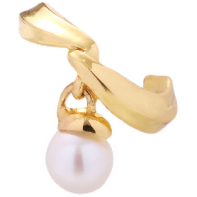Boucles d’oreilles légères en ARGENT 925 Plaqué Or 18 carats avec Perles – Élégance subtile