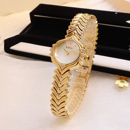 Montre Femme Dorée Raffinée – Élégance Fine et Finition Chic au Quotidien