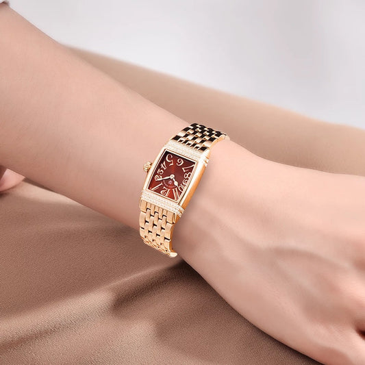 Montre Femme Moderne Élégante avec Diamants