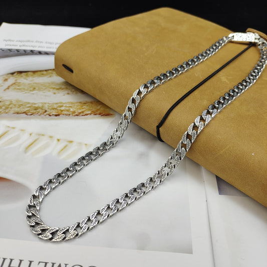 Chaîne en ARGENT STERLING pour Homme –  Puissance & Style Personnalisé