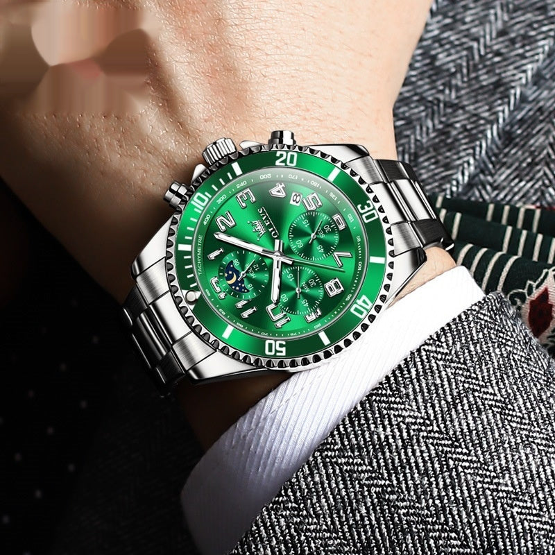 Montre Homme Multifonction – Élégance Robuste et Performances au Quotidien