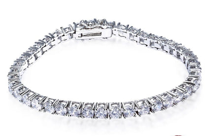 Bracelet Femme Argent S925 avec Zirconia – Élégance lumineuse et intemporelle