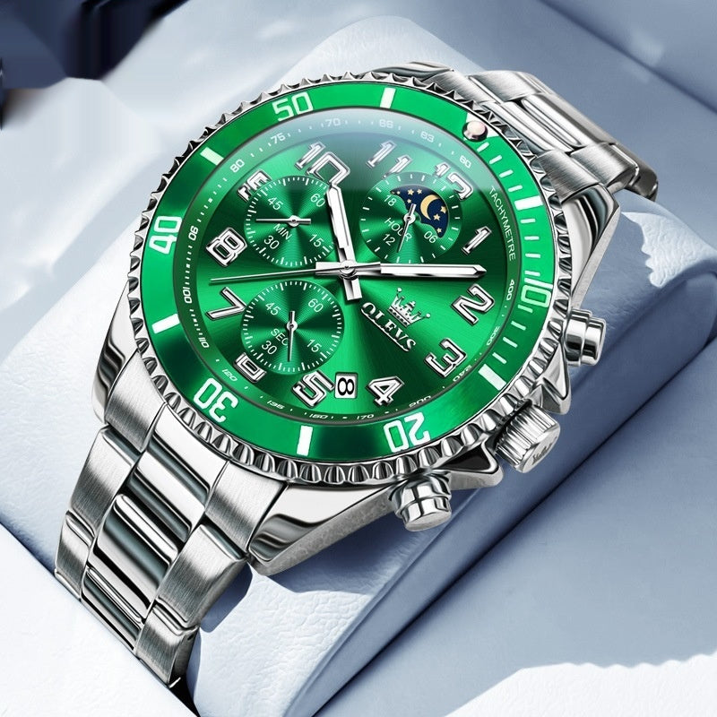 Montre Homme Multifonction – Élégance Robuste et Performances au Quotidien