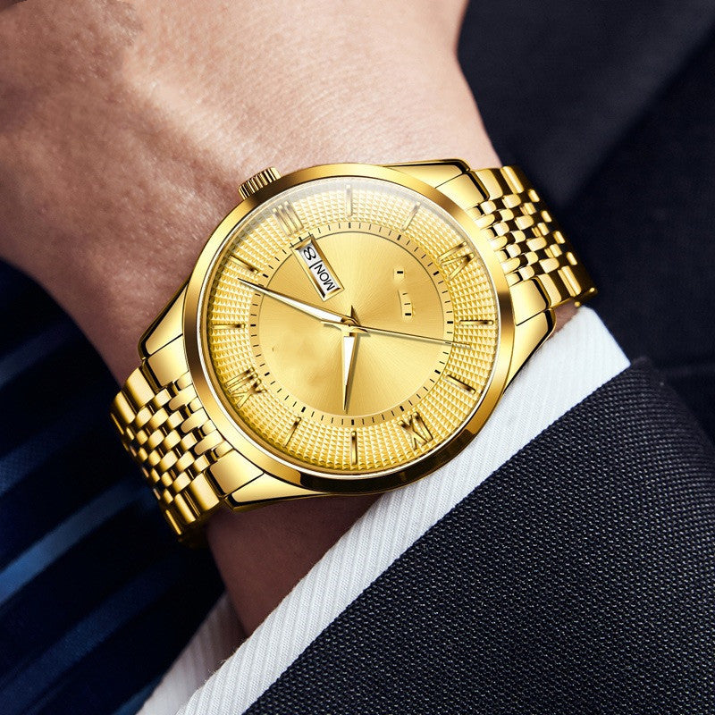 Montre Homme Mécanique Automatique – Style Business & Acier Massif | JIO
