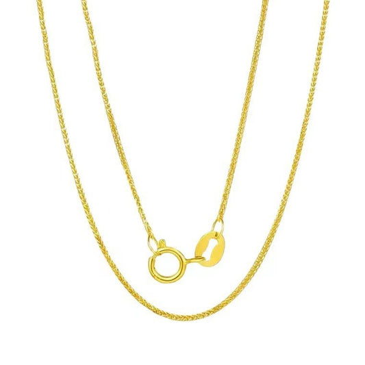 Chaîne Femme Minimaliste Plaqué OR 18 carats - Moderne et Raffiné