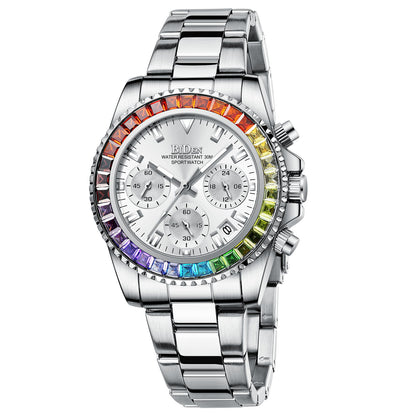 Montre Femme Stylée et Étanche – Design Tendance et Boîtier Métal Chic
