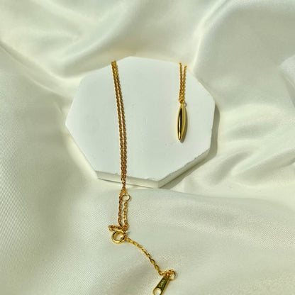 Collier Femme en Argent 925 Doré – Pendentif minimaliste