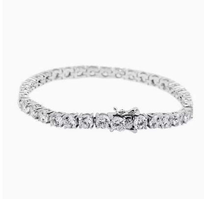 Bracelet Tendance Unisexe en ARGENT S925 ultra-brillant