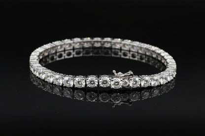 Bracelet Homme Tendance Unisexe en ARGENT S925 ultra-brillant