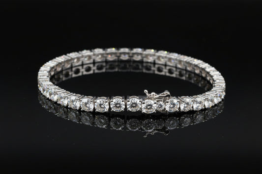 Bracelet Homme Tendance Unisexe en ARGENT S925 ultra-brillant