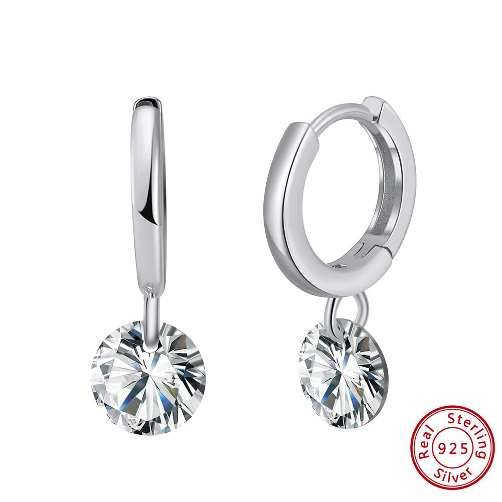 Mini Boucles d’oreilles délicates plaqué OR 14k en ARGENT S925 et Zircon – Brillance tendance et intemporelle