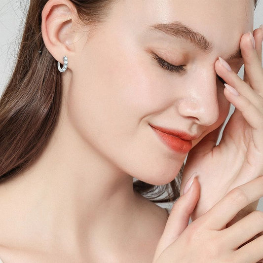 Boucles d’oreilles en ARGENT 925 – Élégance Luxe Abordable